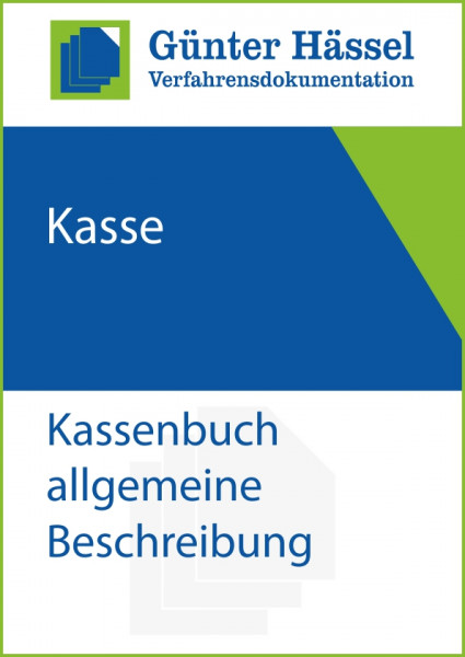 Kassenbuch allgemeine Beschreibung