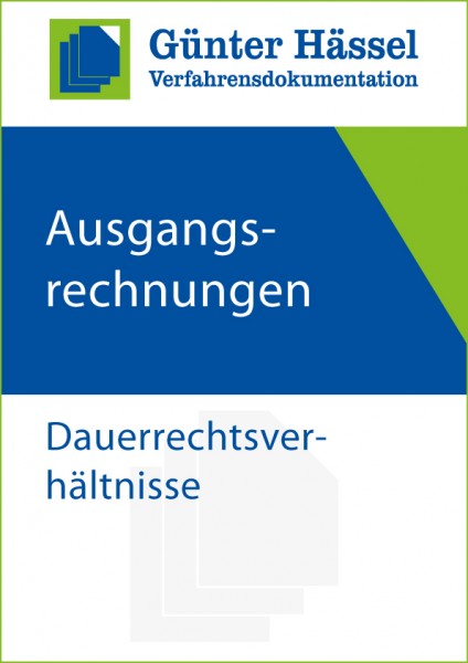 Ausgangsrechnungen Dauerrechtsverhältnisse