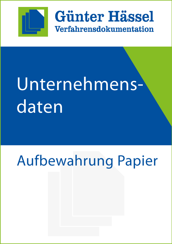Aufbewahrung Papier | Taxos Software GmbH