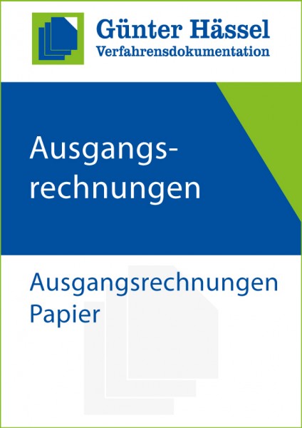 Ausgangsrechnungen Papier