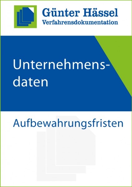 Aufbewahrungsfristen