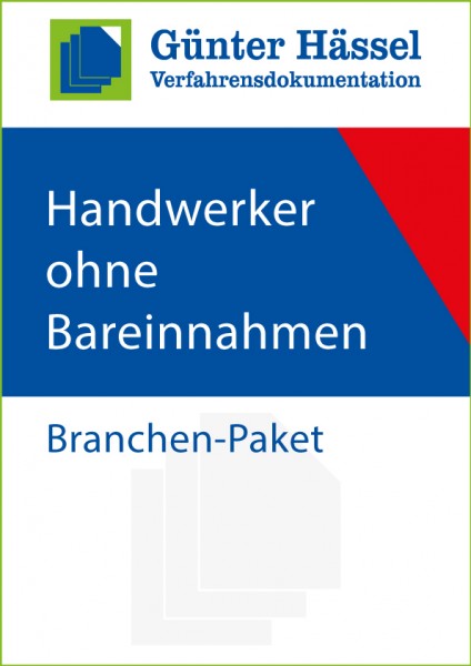 Handwerker ohne Bareinnahmen - Branchenpaket