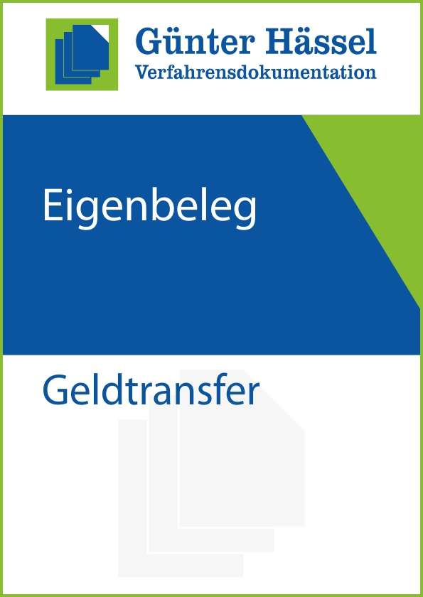 Eigenbeleg Geldtransfer Betriebliche Kasse | Taxos Software GmbH